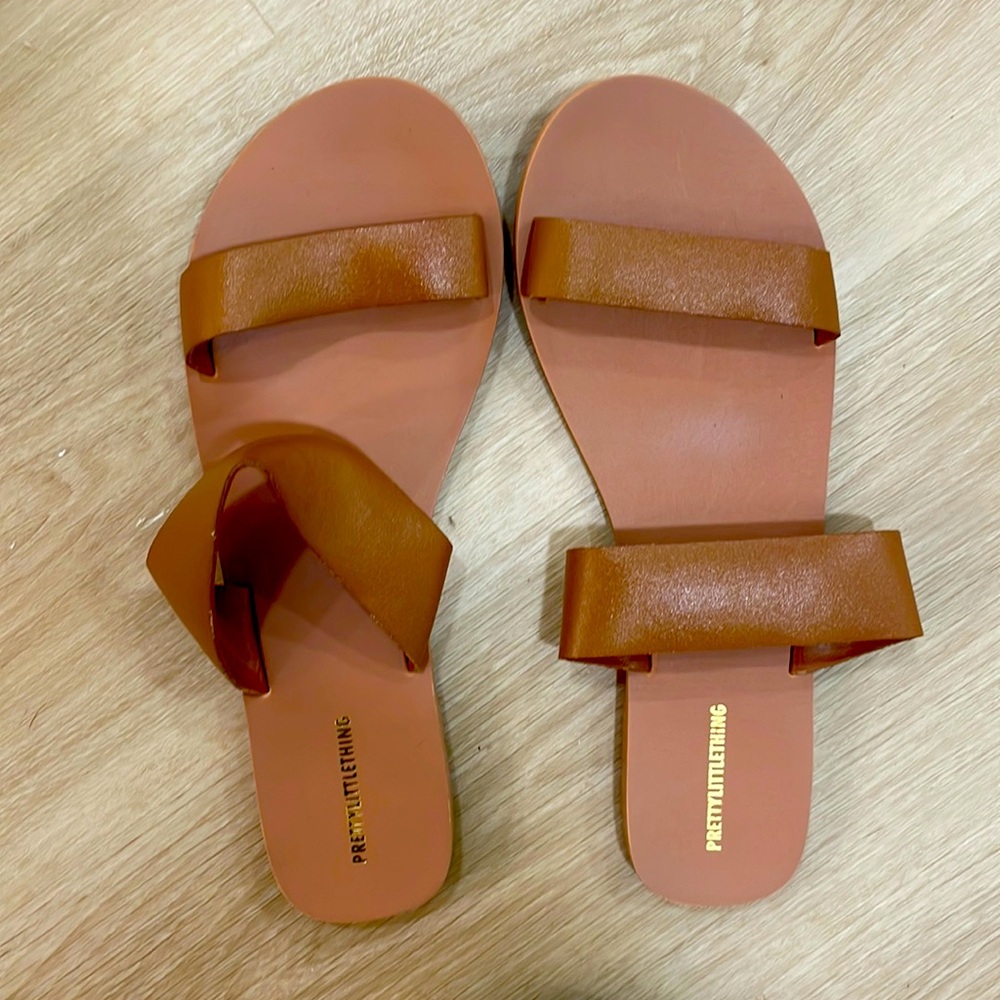 Tan sandals